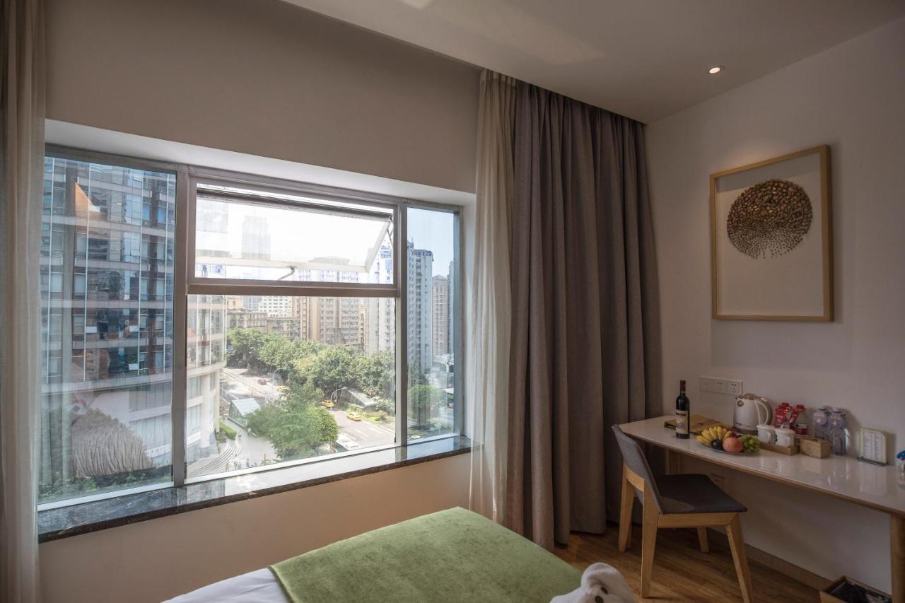 Bindun Langyi Hotel Yuzhong Bagian luar foto